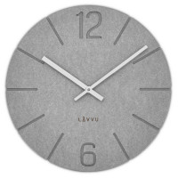 Drevené hodiny LAVVU Natur LCT5028, 34cm